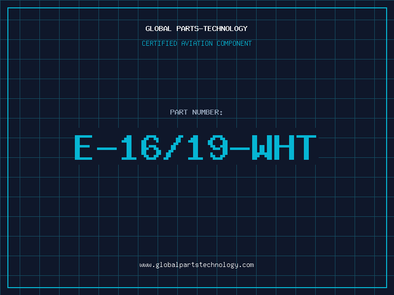Aviation Part E-16/19-WHT