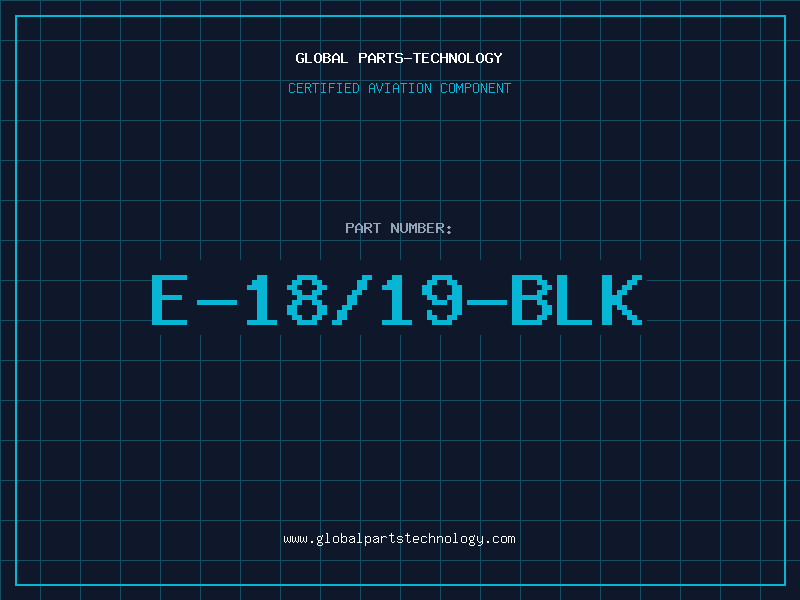 Aviation Part E-18/19-BLK