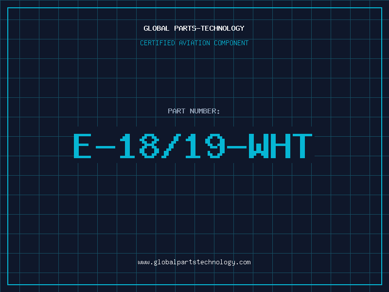 Aviation Part E-18/19-WHT
