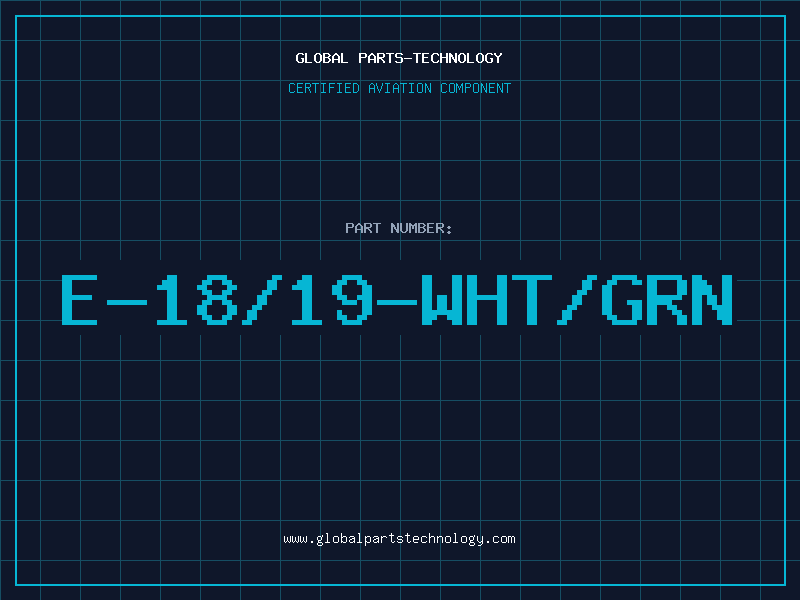 Aviation Part E-18/19-WHT/GRN