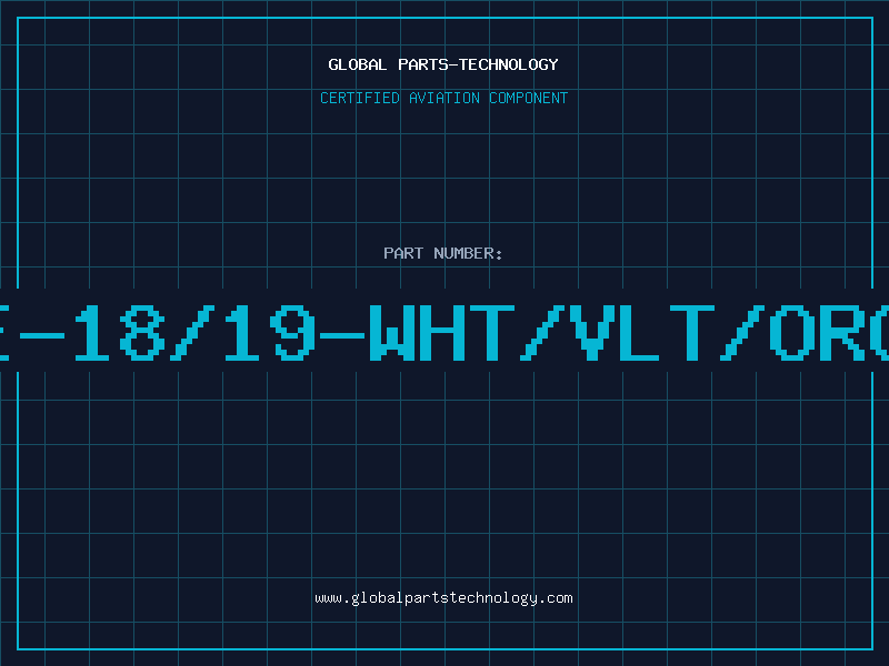 Aviation Part E-18/19-WHT/VLT/ORG