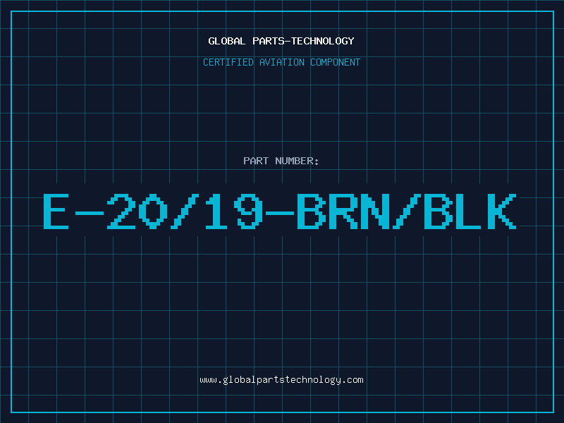 Aviation Part E-20/19-BRN/BLK