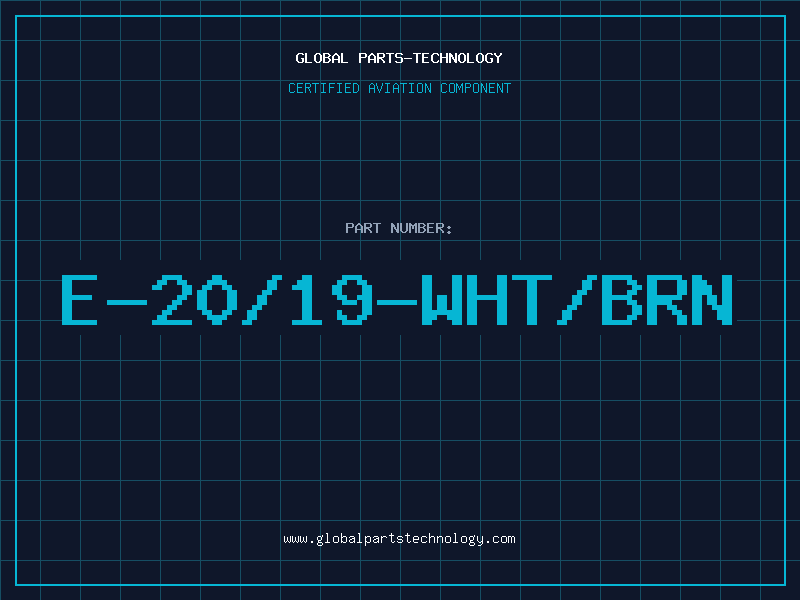 Aviation Part E-20/19-WHT/BRN