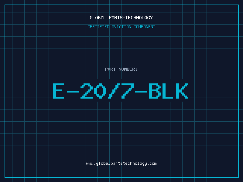Aviation Part E-20/7-BLK