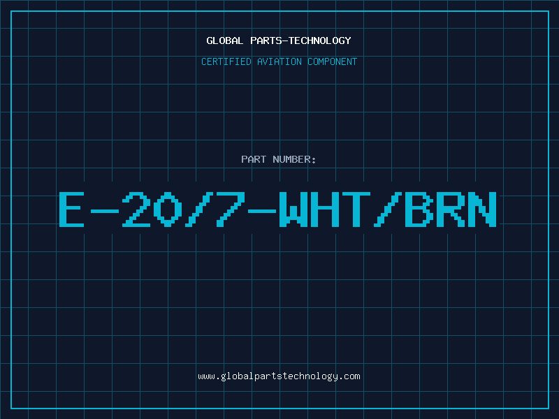 Aviation Part E-20/7-WHT/BRN