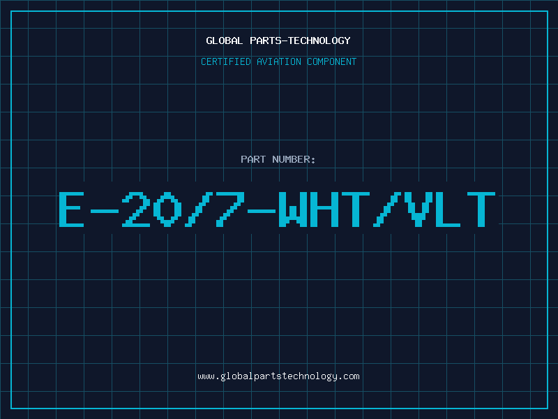 Aviation Part E-20/7-WHT/VLT