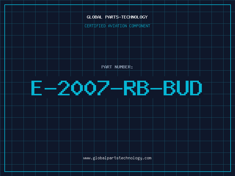 Aviation Part E-2007-RB-BUD