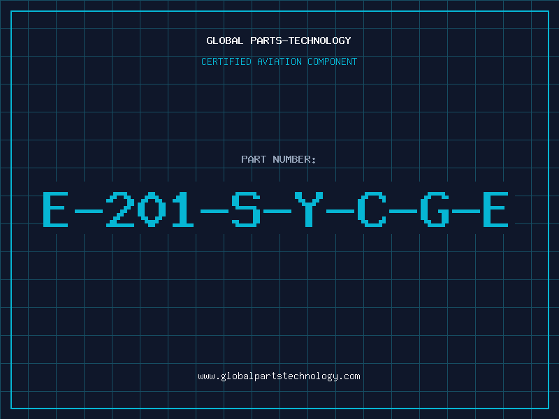 Aviation Part E-201-S-Y-C-G-E