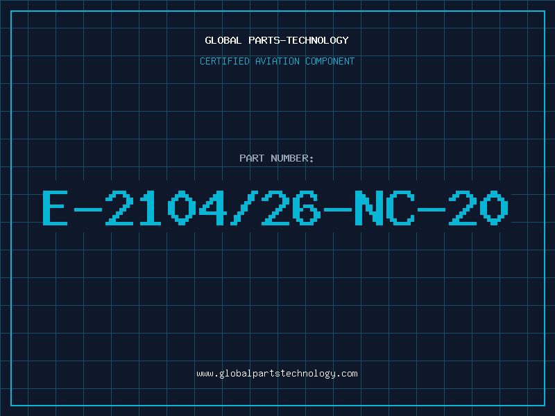 Aviation Part E-2104/26-NC-20