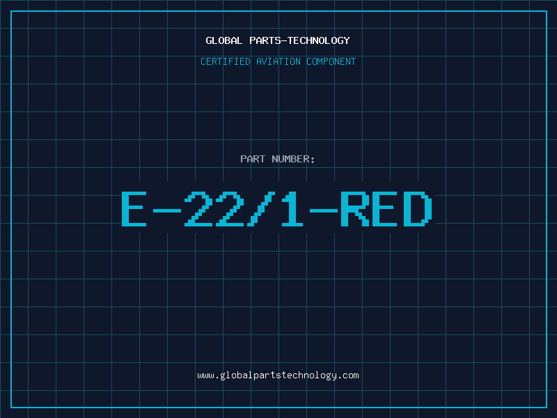 Aviation Part E-22/1-RED