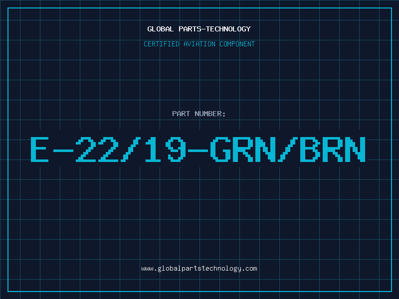Aviation Part E-22/19-GRN/BRN