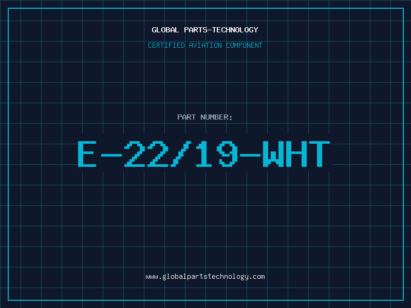 Aviation Part E-22/19-WHT