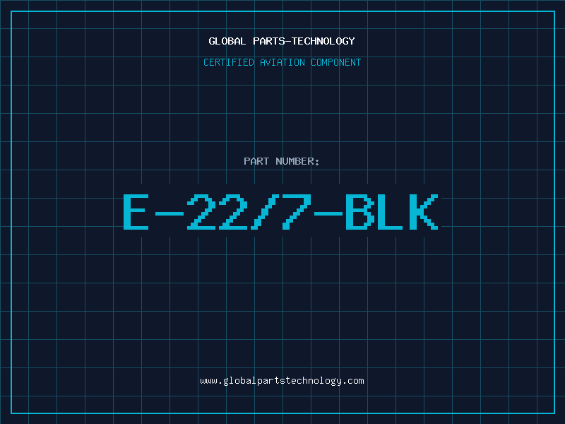 Aviation Part E-22/7-BLK