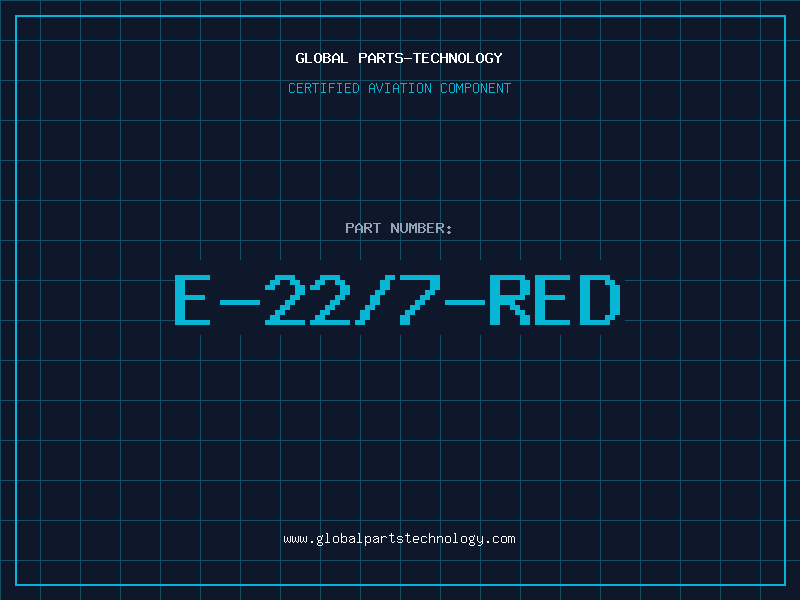 Aviation Part E-22/7-RED