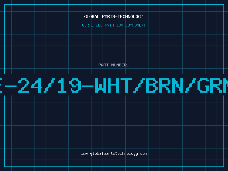 Aviation Part E-24/19-WHT/BRN/GRN