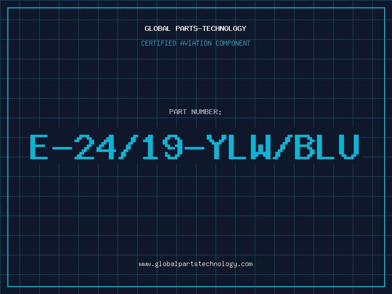 Aviation Part E-24/19-YLW/BLU