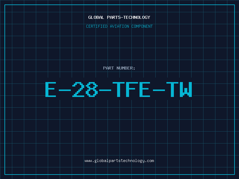 Aviation Part E-28-TFE-TW