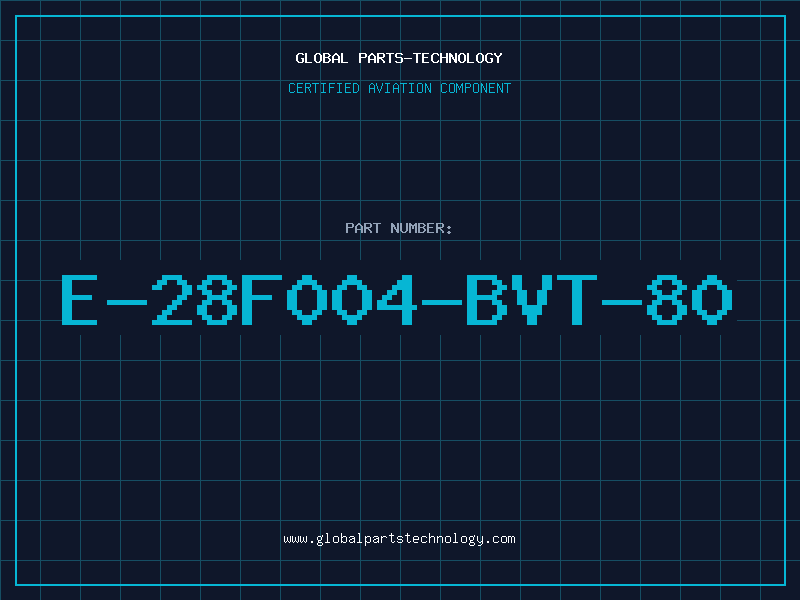Aviation Part E-28F004-BVT-80