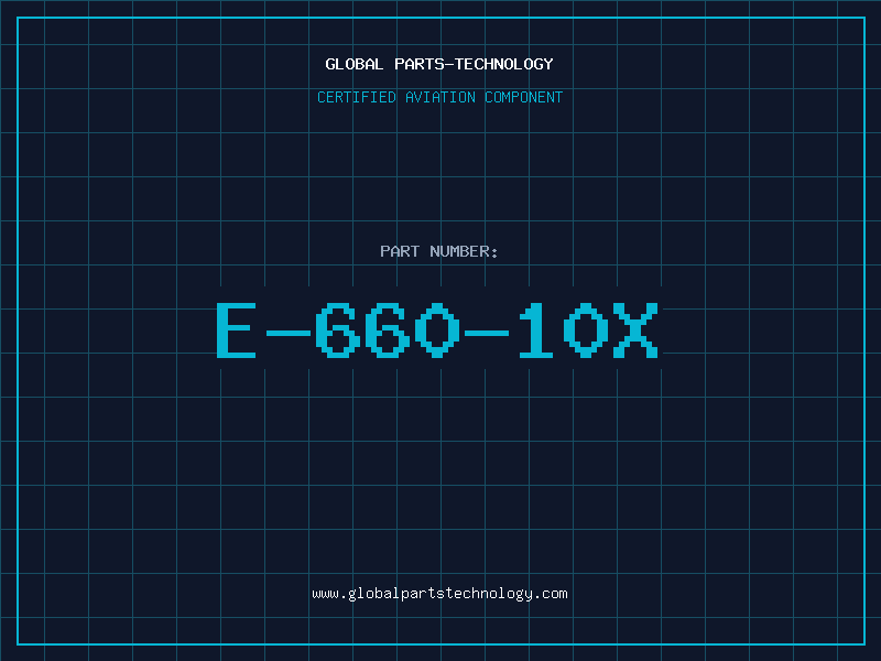 Aviation Part E-660-10X