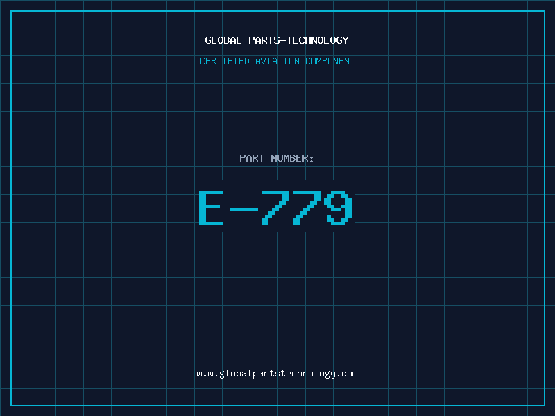 Aviation Part E-779