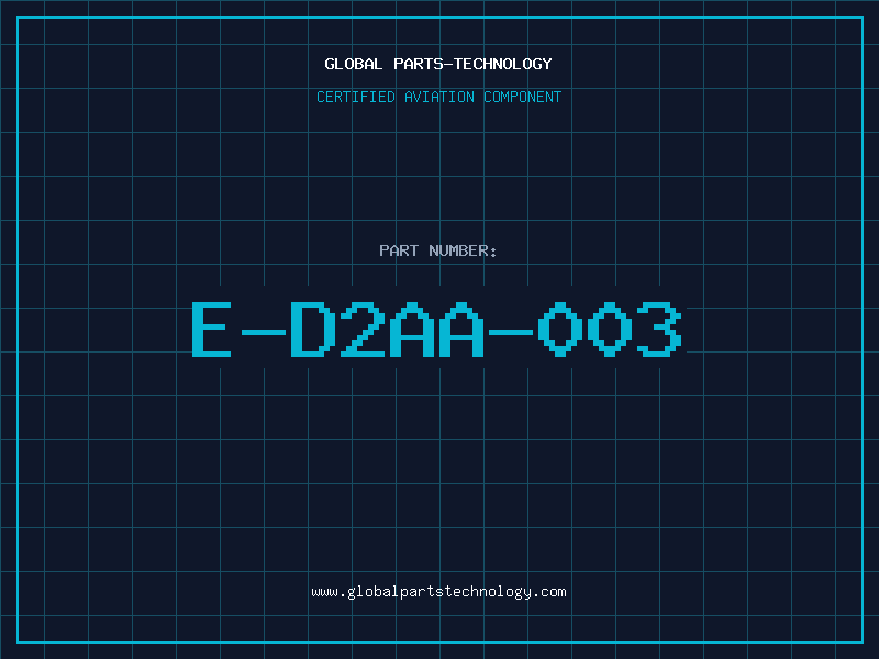 Aviation Part E-D2AA-003