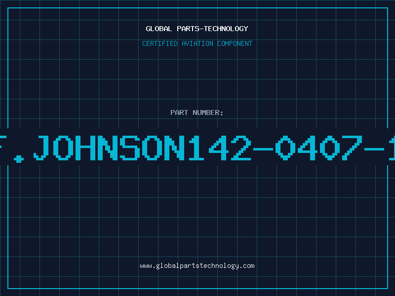 Aviation Part E.F.JOHNSON142-0407-101