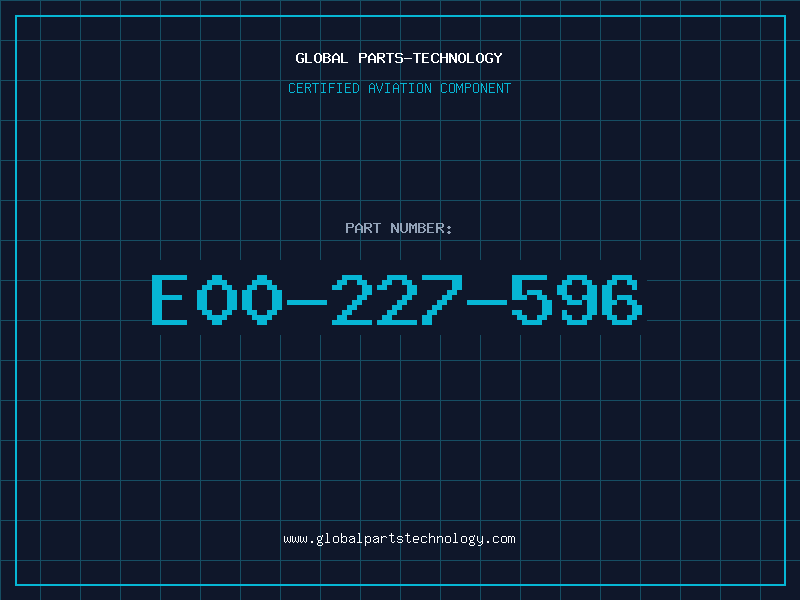 Aviation Part E00-227-596