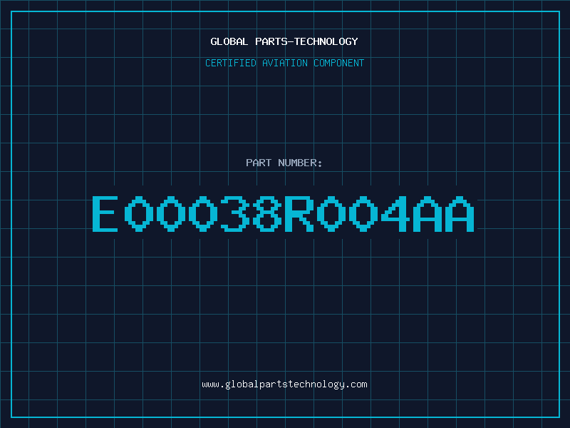 Aviation Part E00038R004AA