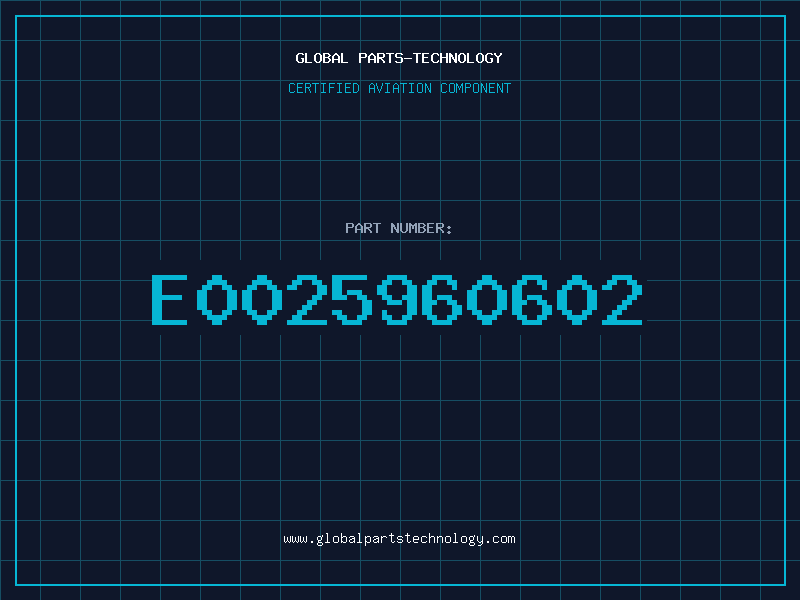Aviation Part E0025960602