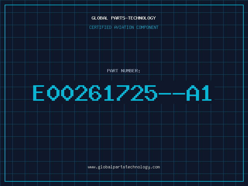 Aviation Part E00261725--A1
