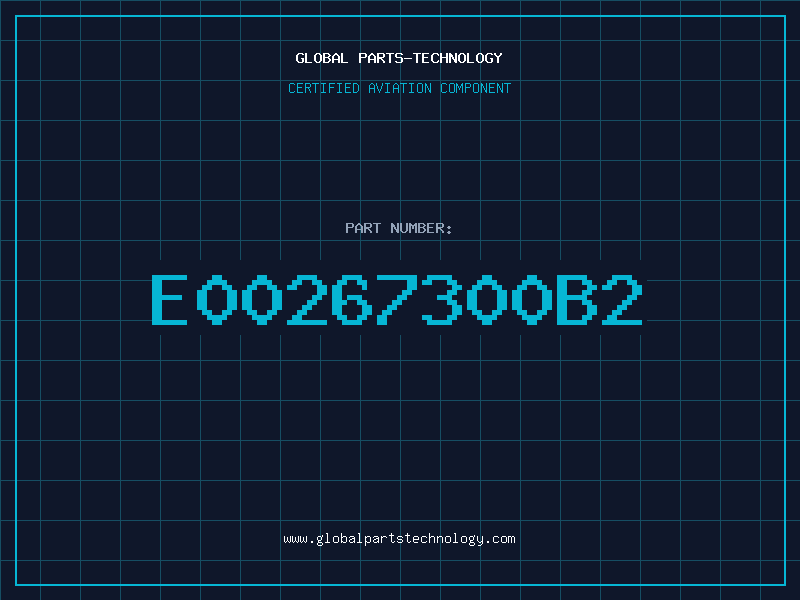 Aviation Part E00267300B2