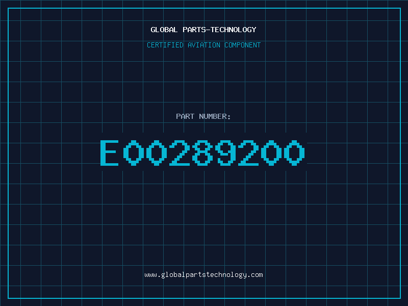 Aviation Part E00289200