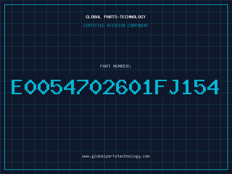 Aviation Part E0054702601FJ154