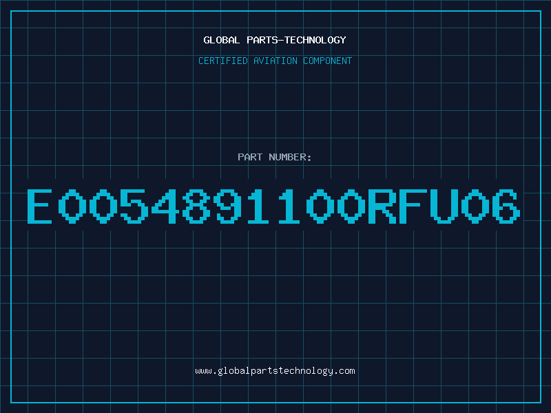Aviation Part E0054891100RFU06