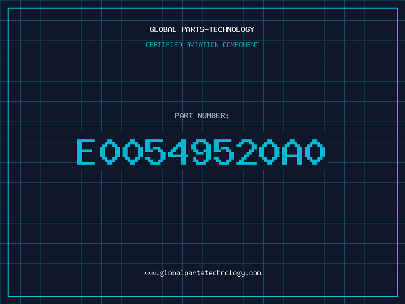 Aviation Part E00549520A0