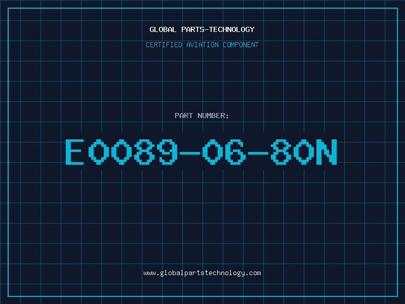 Aviation Part E0089-06-80N