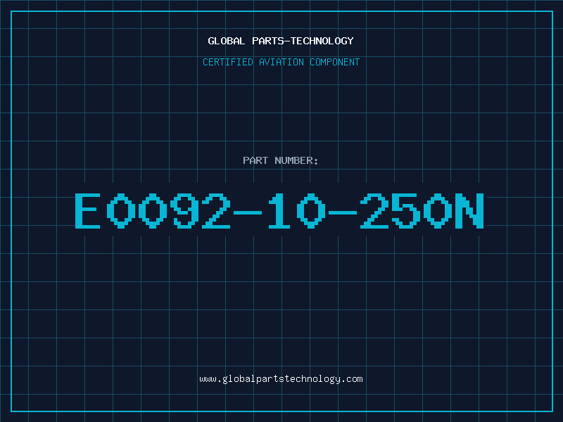 Aviation Part E0092-10-250N