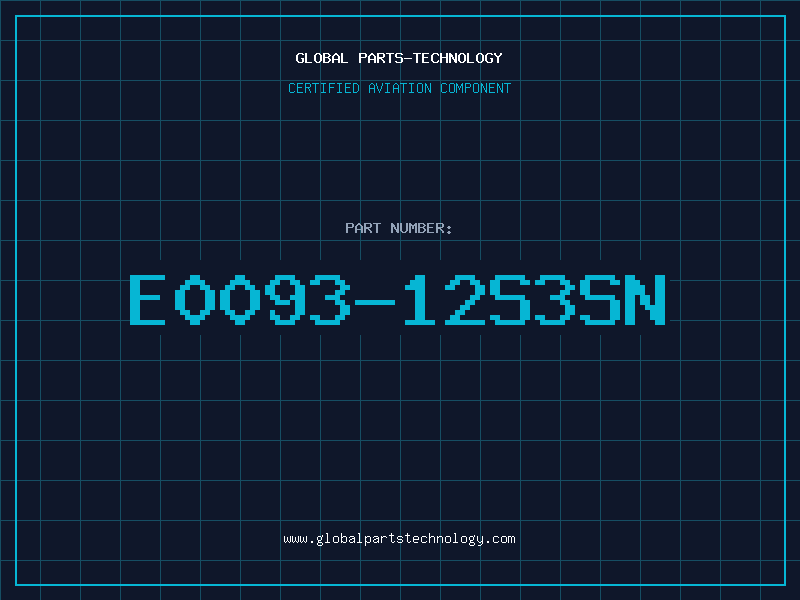 Aviation Part E0093-12S3SN