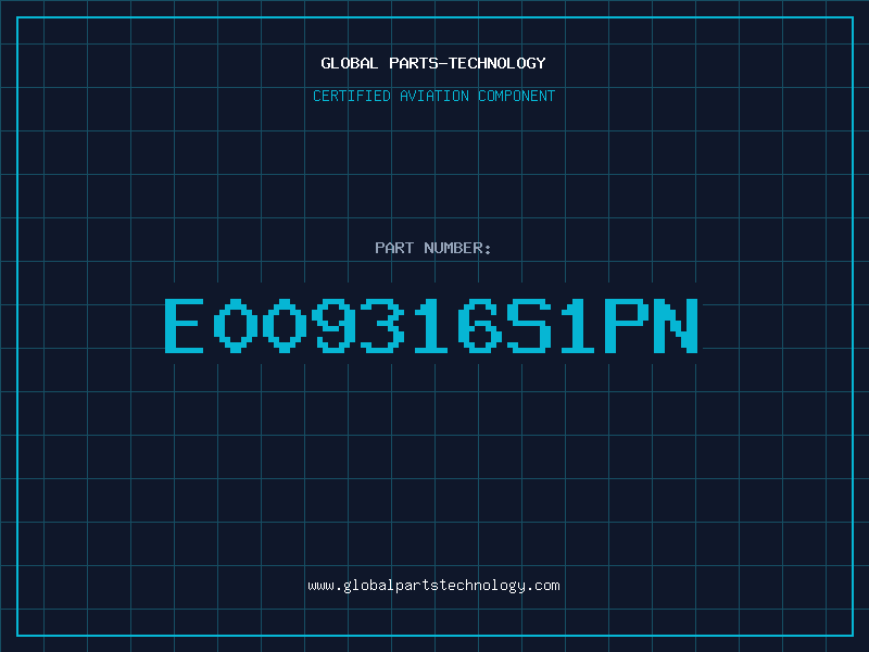 Aviation Part E009316S1PN