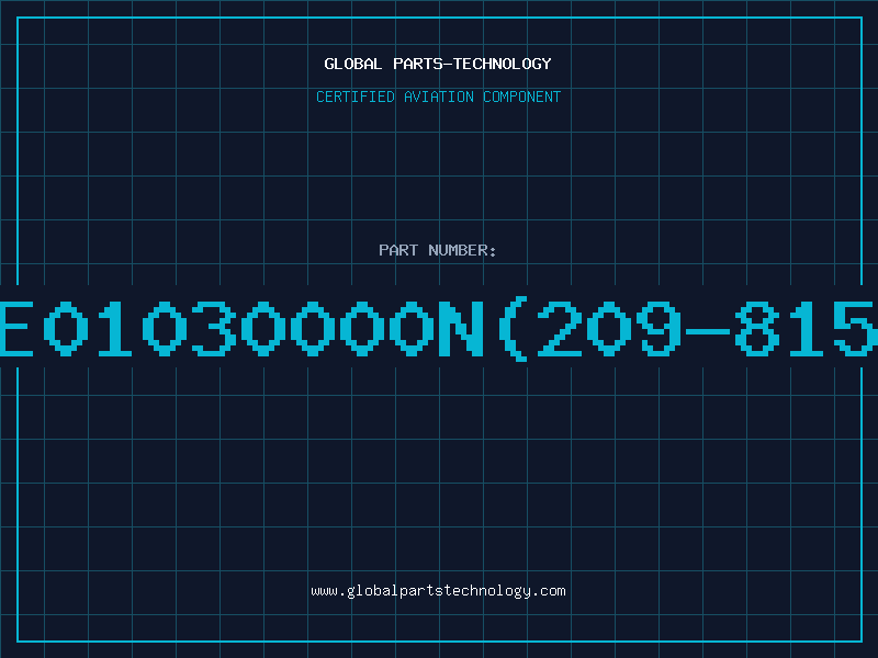 Aviation Part E01030000N(209-815
