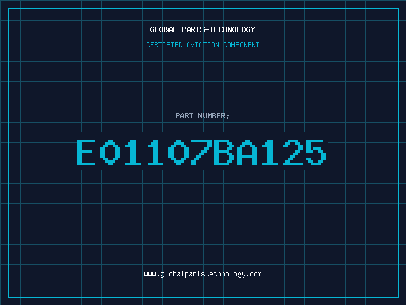 Aviation Part E01107BA125