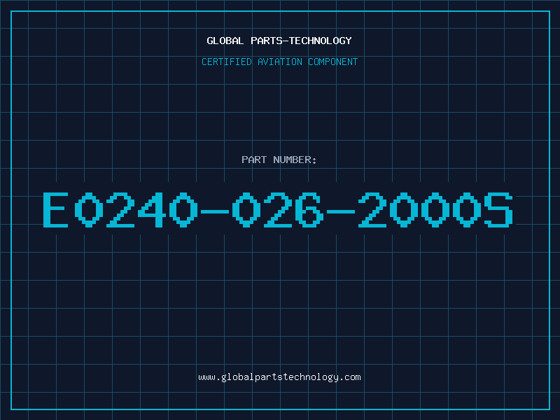 Aviation Part E0240-026-2000S