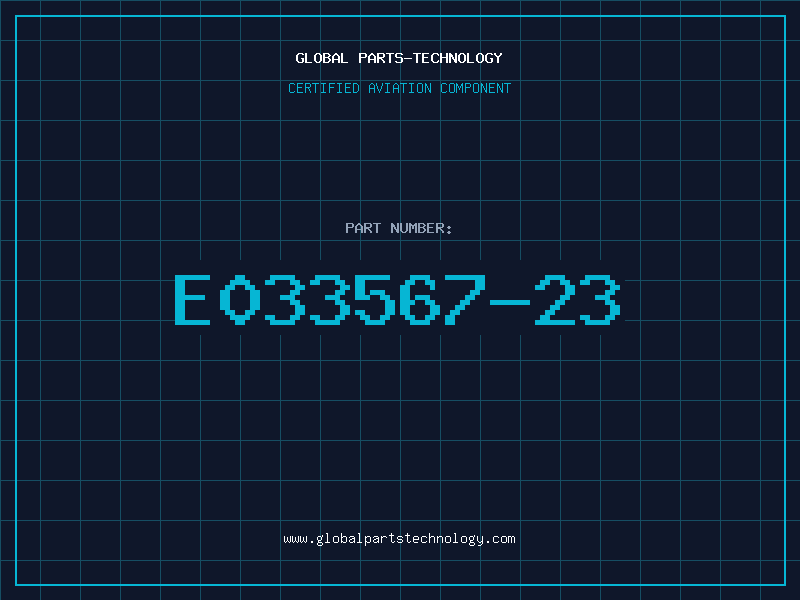 Aviation Part E033567-23