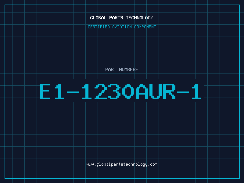 Aviation Part E1-1230AUR-1