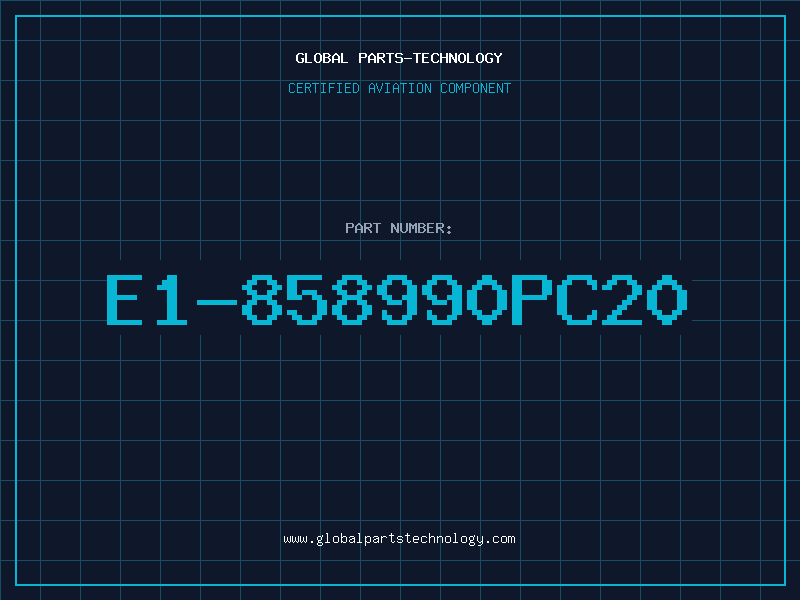 Aviation Part E1-858990PC20