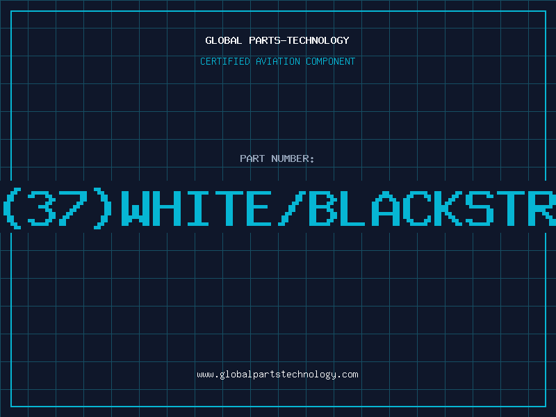 Aviation Part E10(37)WHITE/BLACKSTRIPE