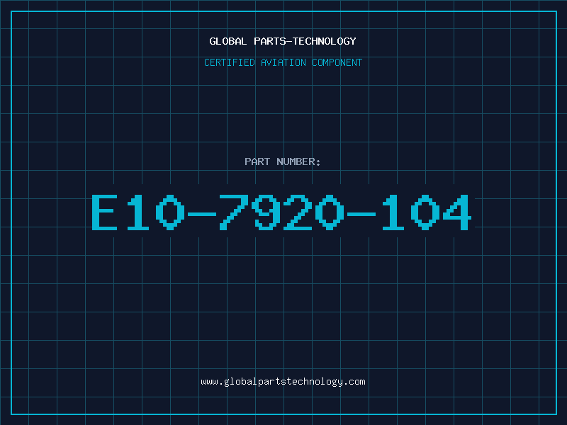 Aviation Part E10-7920-104