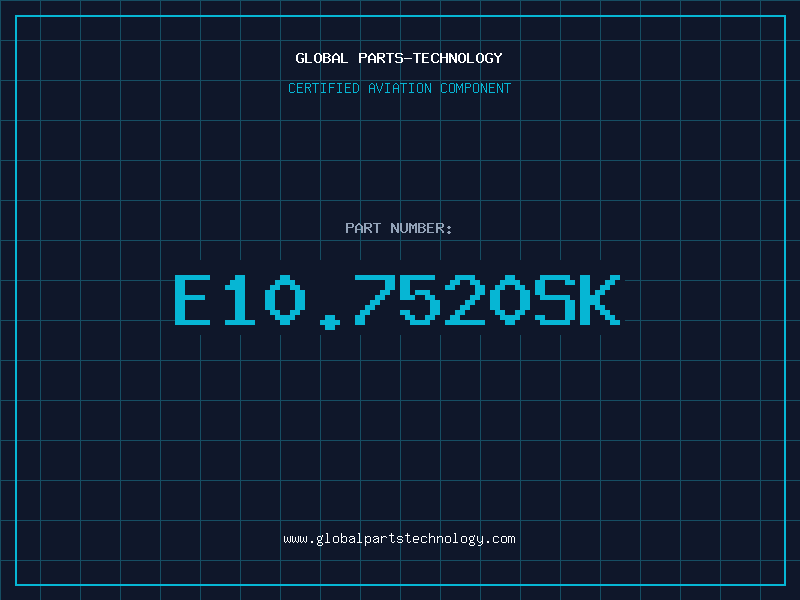 Aviation Part E10.7520SK