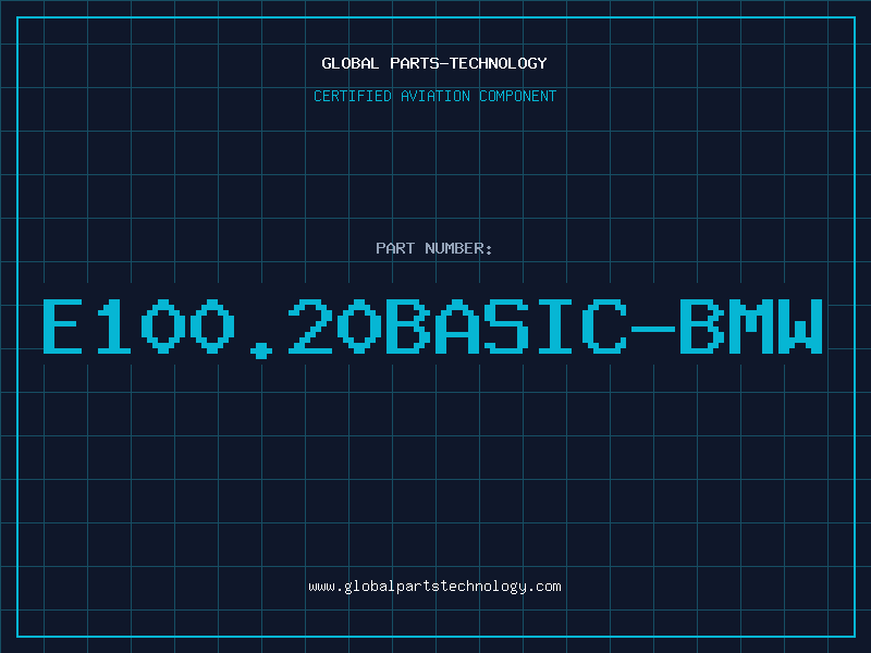 Aviation Part E100.20BASIC-BMW