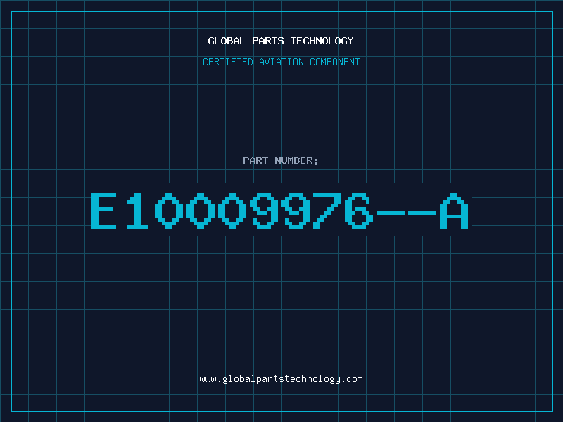 Aviation Part E10009976--A